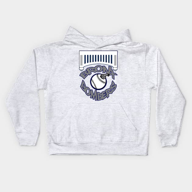 Bronx Bombers 3 Kids Hoodie by Gamers Gear